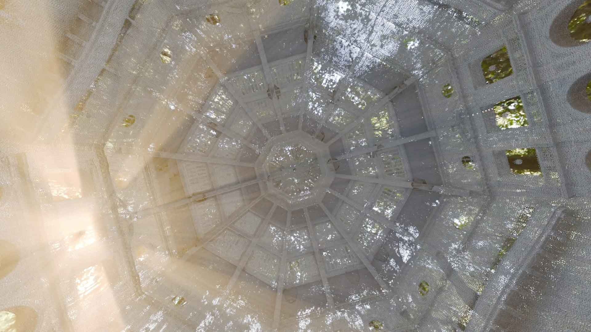 Artwork - Hexagonal ceiling of the State Library of Victoria